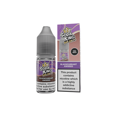 Soda King Bar SALTS 10mg Nic Salts 10ml - (50VG/50PG) - THWC Ltd
