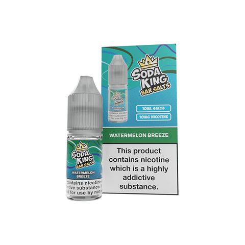 Soda King Bar SALTS 10mg Nic Salts 10ml - (50VG/50PG) - THWC Ltd