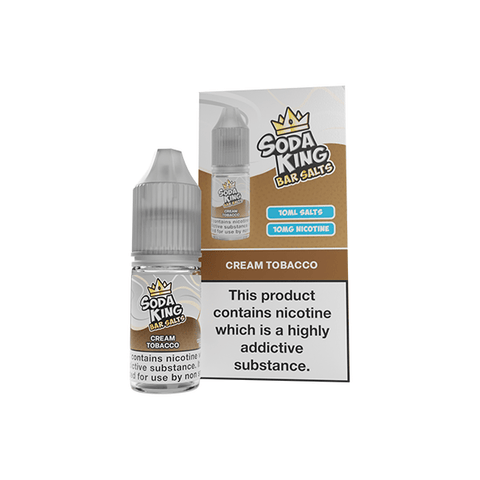 Soda King Bar SALTS 10mg Nic Salts 10ml - (50VG/50PG) - THWC Ltd