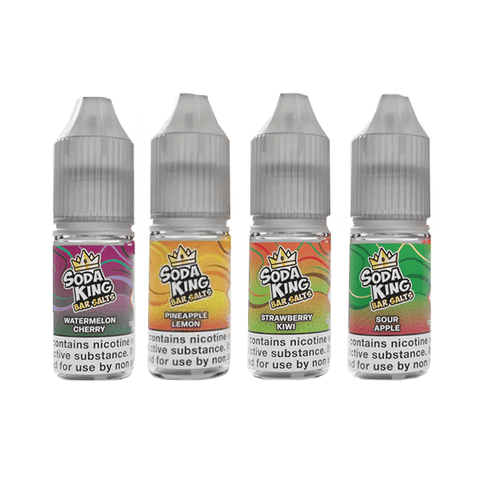 Soda King Bar SALTS 10mg Nic Salts 10ml - (50VG/50PG) - THWC Ltd