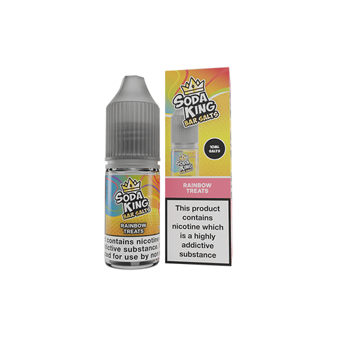 Soda King Bar SALTS 10mg Nic Salts 10ml - (50VG/50PG) - THWC Ltd