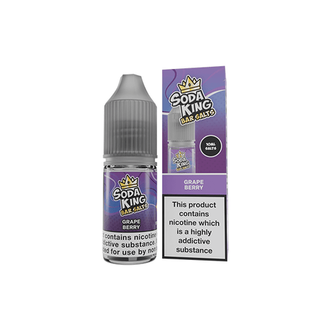 Soda King Bar SALTS 10mg Nic Salts 10ml - (50VG/50PG) - THWC Ltd