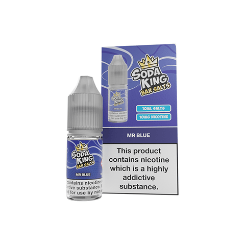 Soda King Bar SALTS 10mg Nic Salts 10ml - (50VG/50PG) - THWC Ltd