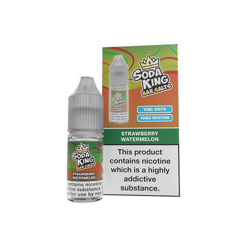 Soda King Bar SALTS 10mg Nic Salts 10ml - (50VG/50PG) - THWC Ltd