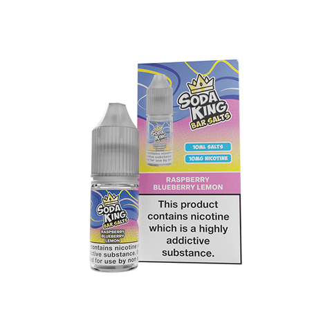 Soda King Bar SALTS 10mg Nic Salts 10ml - (50VG/50PG) - THWC Ltd