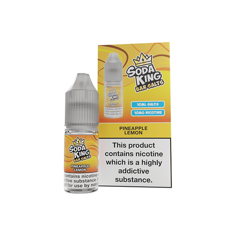 Soda King Bar SALTS 10mg Nic Salts 10ml - (50VG/50PG) - THWC Ltd