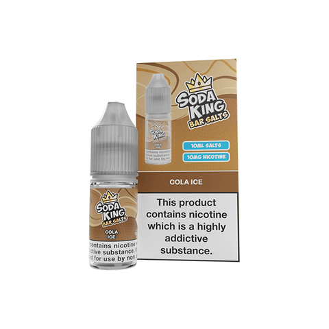 Soda King Bar SALTS 10mg Nic Salts 10ml - (50VG/50PG) - THWC Ltd