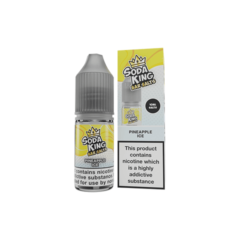 Soda King Bar SALTS 10mg Nic Salts 10ml - (50VG/50PG) - THWC Ltd