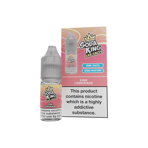 Soda King Bar SALTS 10mg Nic Salts 10ml - (50VG/50PG) - THWC Ltd