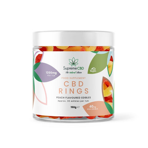 Supreme CBD 1200mg Gummies - Various Flavours - THWC Ltd
