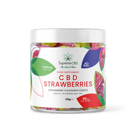 Supreme CBD 1200mg Gummies - Various Flavours - THWC Ltd