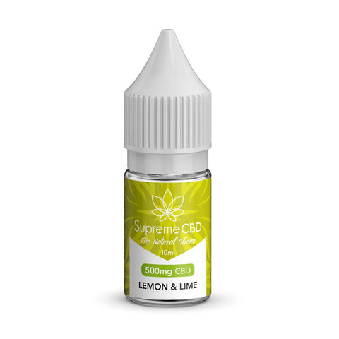 Supreme CBD 500mg CBD Vape Liquid - 10Ml - Various Flavours - THWC Ltd