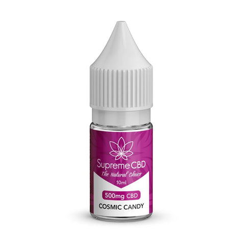 Supreme CBD 500mg CBD Vape Liquid - 10Ml - Various Flavours - THWC Ltd