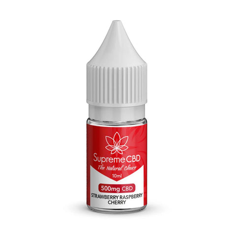 Supreme CBD 500mg CBD Vape Liquid - 10Ml - Various Flavours - THWC Ltd