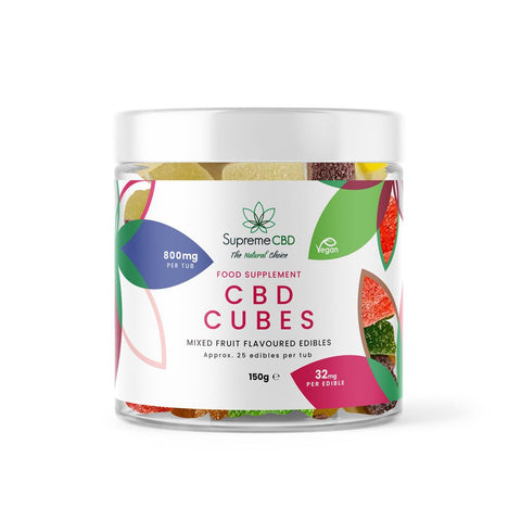 Supreme CBD 800mg Gummies - Various Flavours - THWC Ltd