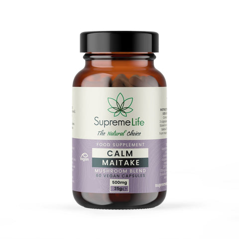 Supreme CBD Maitake Vegan Capsules - Calm - THWC Ltd