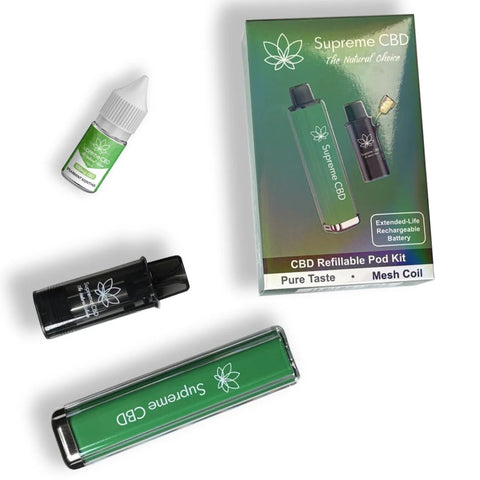 Supreme CBD Pod Max Vape Device - THWC Ltd
