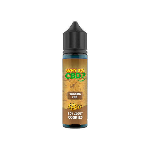 Why So CBD? 2000mg Full Spectrum CBD E - liquid 60ml - THWC Ltd