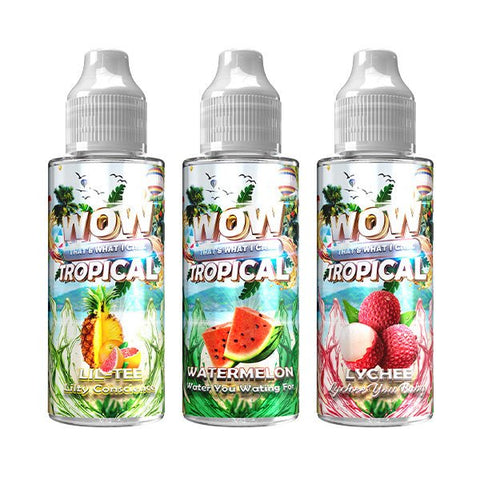 Wow That's What I Call Tropical 100ml Shortfill 0mg (70VG/30PG) - THWC Ltd