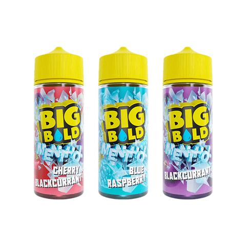 0mg Big Bold Menthol Series 100ml E-liquid (70VG/30PG) - THWC Ltd