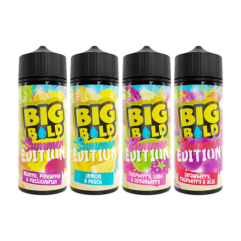 0mg Big Bold Summer Vibes Series 100ml E-liquid (70VG/30PG) - THWC Ltd