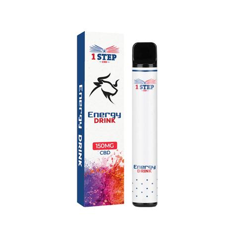 1 Step 150mg CBD Disposable Vape Device - THWC Ltd