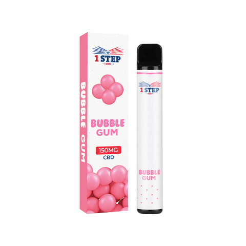 1 Step 150mg CBD Disposable Vape Device - THWC Ltd