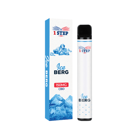 1 Step 150mg CBD Disposable Vape Device - THWC Ltd