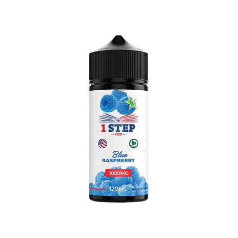 1 Step CBD 1000mg CBD E-liquid 120ml - The Hemp Wellness Centre