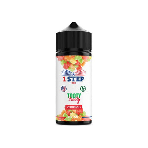 1 Step CBD 2000mg CBD E-liquid 120ml - The Hemp Wellness Centre