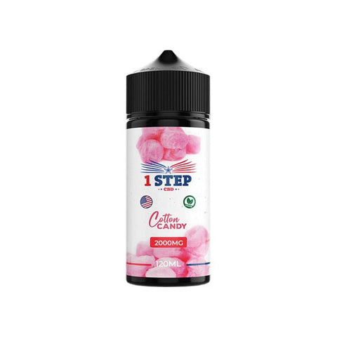 1 Step CBD 2000mg CBD E-liquid 120ml - The Hemp Wellness Centre