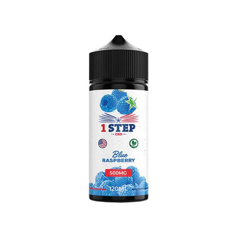 1 Step CBD 500mg CBD E-liquid 120ml - The Hemp Wellness Centre