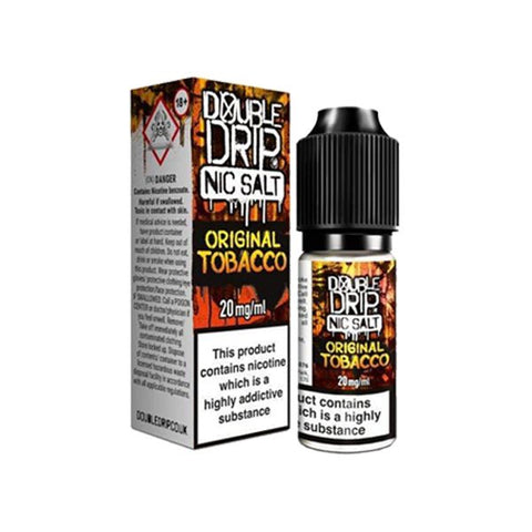 10MG Double Drip 10ML Flavoured Nic Salts E Liquid - THWC Ltd