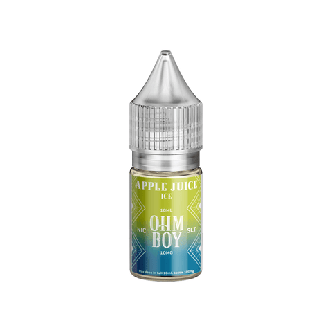 10mg Ohm Boy SLT 10ml Nic Salt (50VG/50PG - The Hemp Wellness Centre