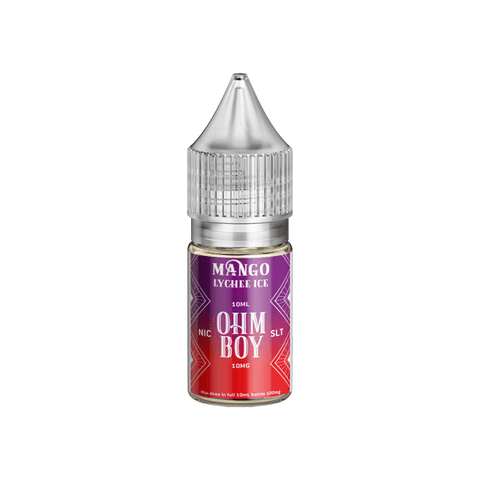 10mg Ohm Boy SLT 10ml Nic Salt (50VG/50PG - The Hemp Wellness Centre