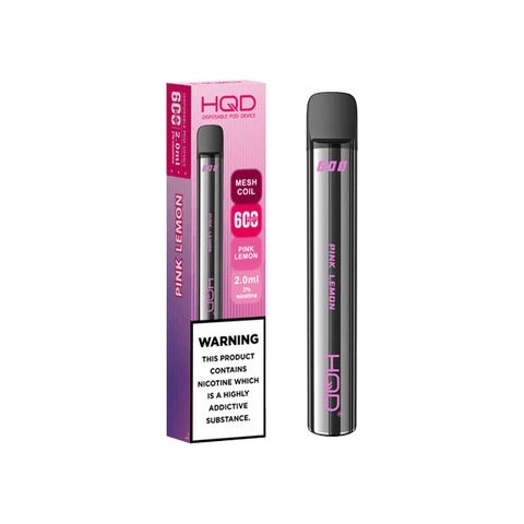 20mg HQD 600 Disposable Vape Device 600 Puffs - The Hemp Wellness Centre