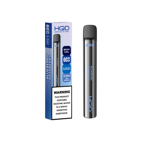 20mg HQD 600 Disposable Vape Device 600 Puffs - The Hemp Wellness Centre