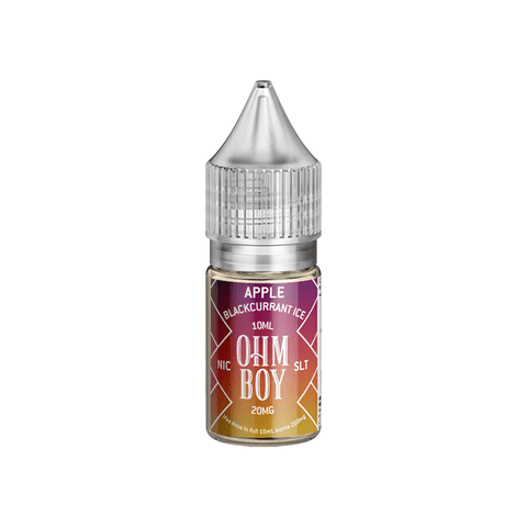 20mg Ohm Boy SLT 10ml Nic Salt (50VG/50PG) - The Hemp Wellness Centre