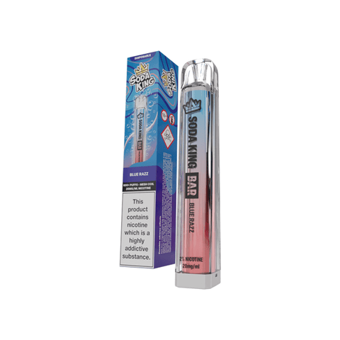 20mg Soda King Bar Disposable Vape Device 600 Puffs - The Hemp Wellness Centre