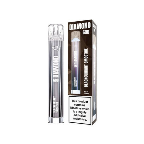 20mg Vapes Bars Diamond 600 Disposable Vape Device 600 Puffs - The Hemp Wellness Centre