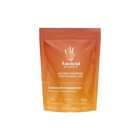 Ancient Extracts Organic Cordyceps Powder - 60g - THWC Ltd