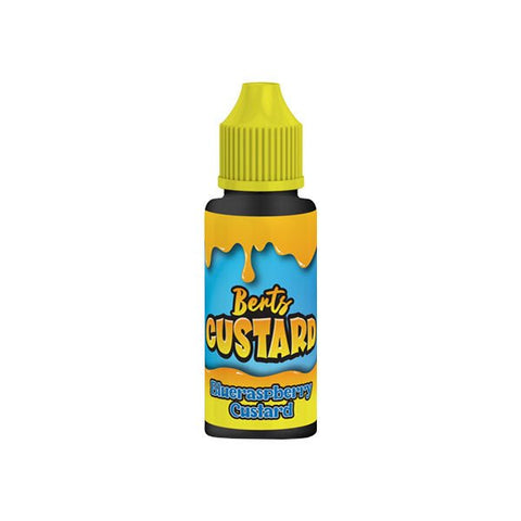 Berts Custard 120ml Shortfill 0mg (70VG/30PG) - The Hemp Wellness Centre