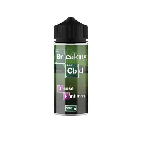 Breaking CBD 3000mg CBD E-Liquid 120ml (50VG/50PG) - The Hemp Wellness Centre