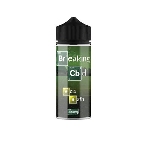 Breaking CBD 3000mg CBD E-Liquid 120ml (50VG/50PG) - The Hemp Wellness Centre