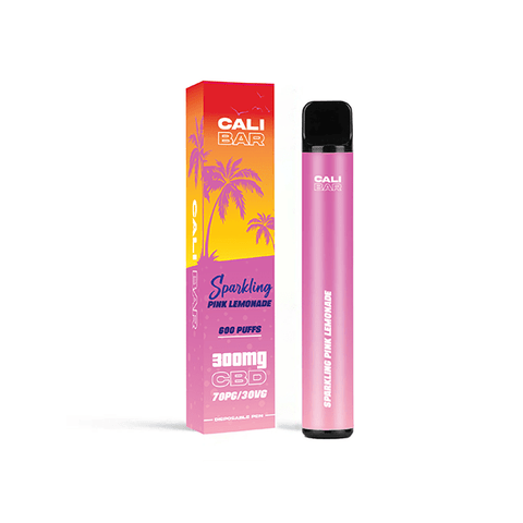 CALI BAR 300mg CBD Disposable Vape Device 600 Puffs - THWC Ltd