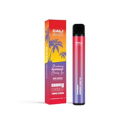 CALI BAR 300mg CBD Disposable Vape Device 600 Puffs - THWC Ltd