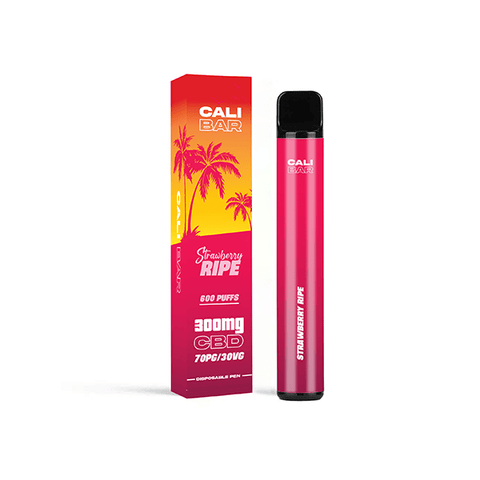 CALI BAR 300mg CBD Disposable Vape Device 600 Puffs - THWC Ltd