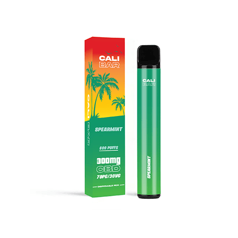 CALI BAR 300mg CBD Disposable Vape Device 600 Puffs - THWC Ltd