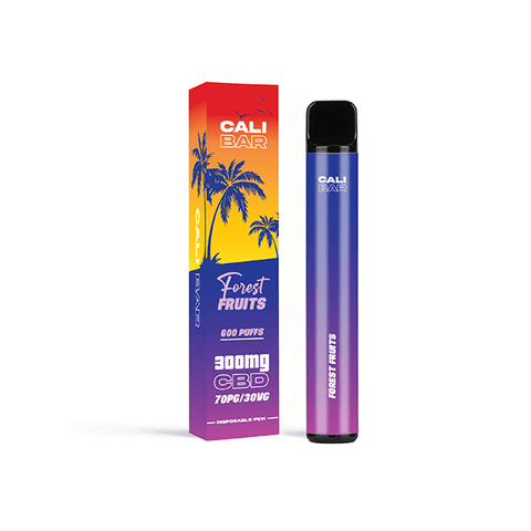 CALI BAR 300mg CBD Disposable Vape Device 600 Puffs - THWC Ltd