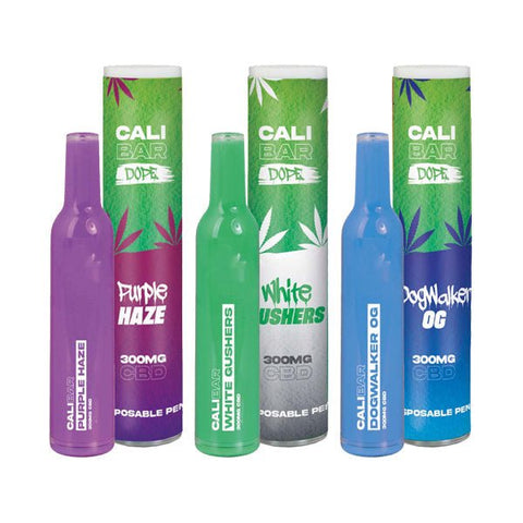 CALI BAR DOPE 300mg Full Spectrum CBD Vape Disposable - Terpene Flavoured - The Hemp Wellness Centre